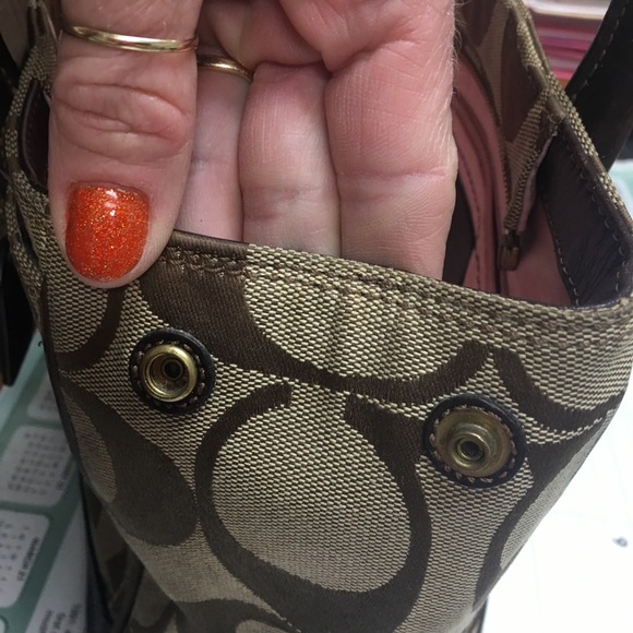 Coach satchel shoulder bag - Picture 5 of 8